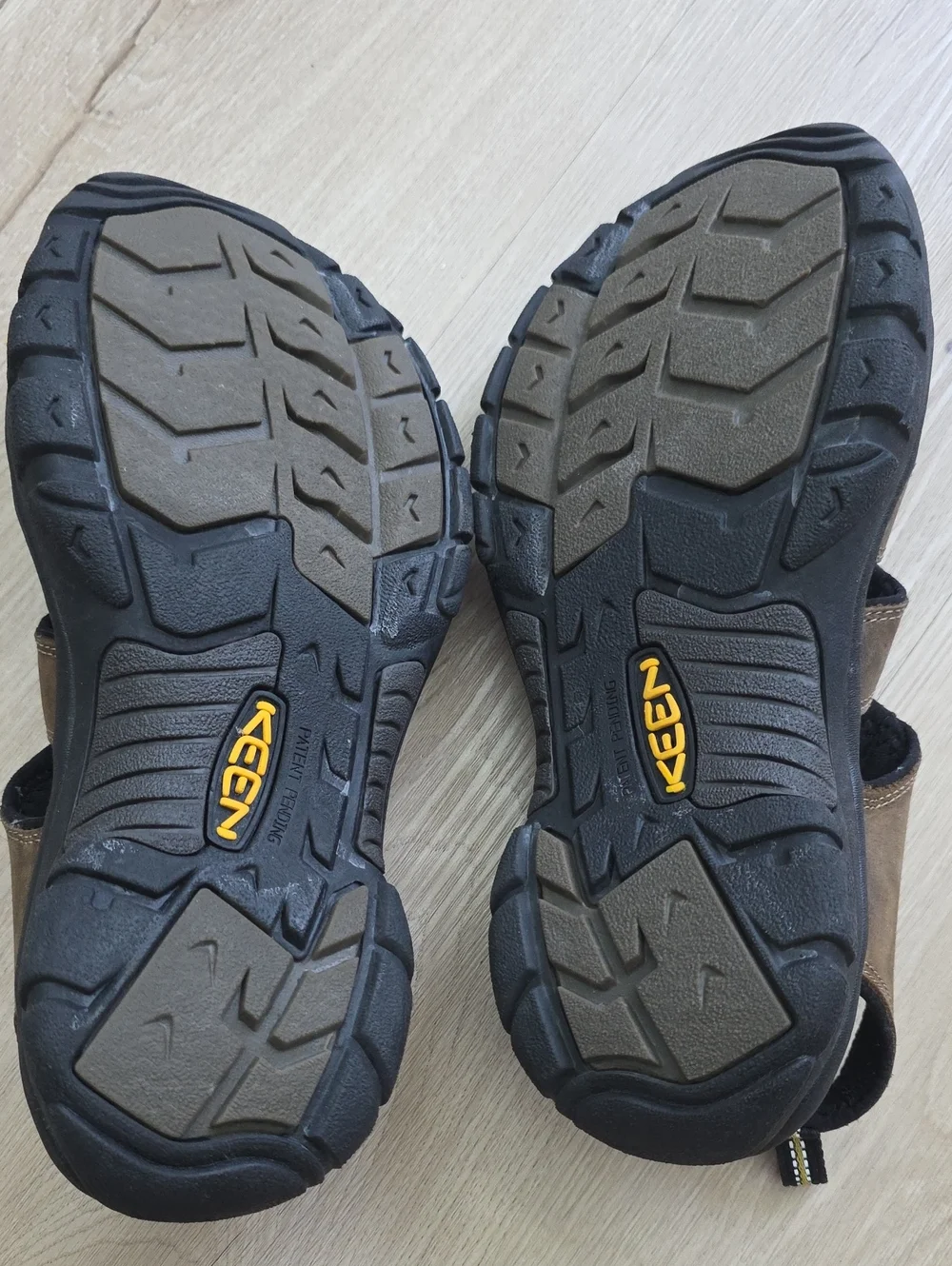 KEEN Newport Waterproof Leather Hiking Sandals Brown